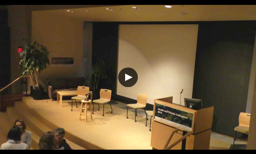 Video of session: The Changing funding Landscape for Health and Climate